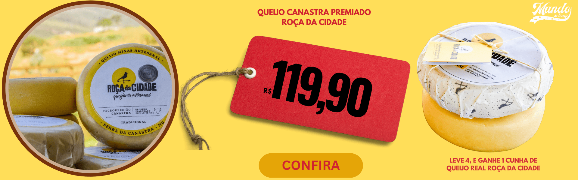 Queijo Canastra Premiado